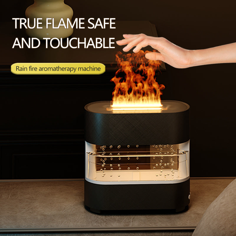 RainFlame™ 2-in-1 Cloud Humidifier