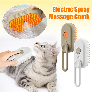 Pet Brush Steamy Multi Helper Care