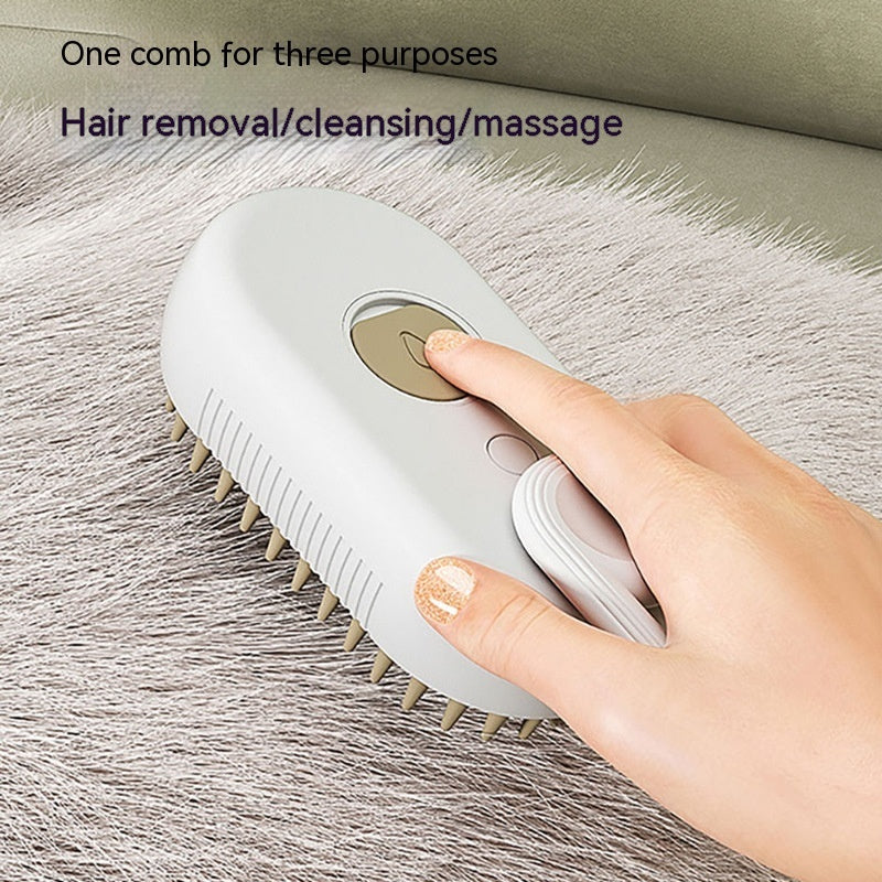 Pet Brush Steamy Multi Helper Care