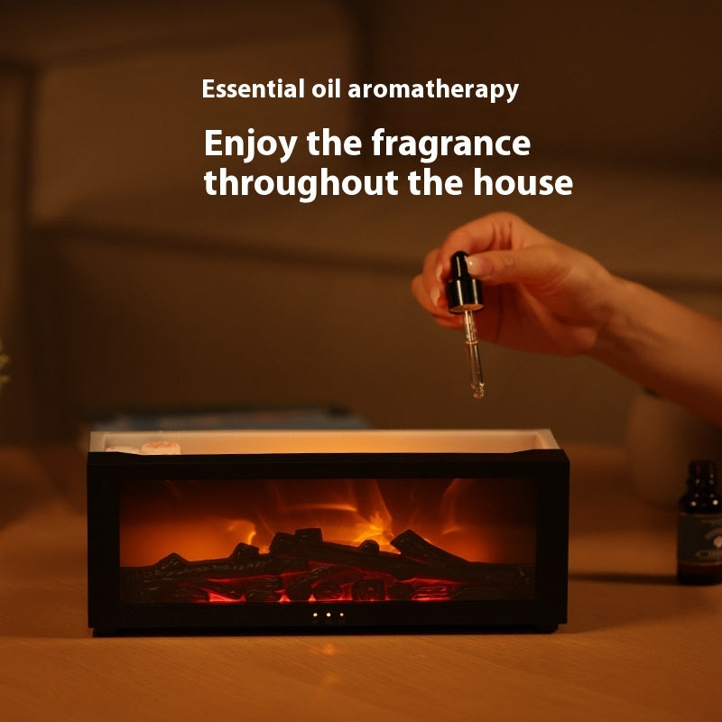 Flame Colorful Essential Humidifier 3D